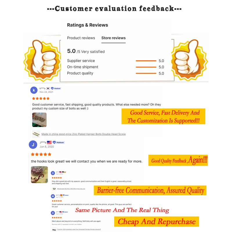 Clear transparent M6 M8 PC plastic butterfly wing nut