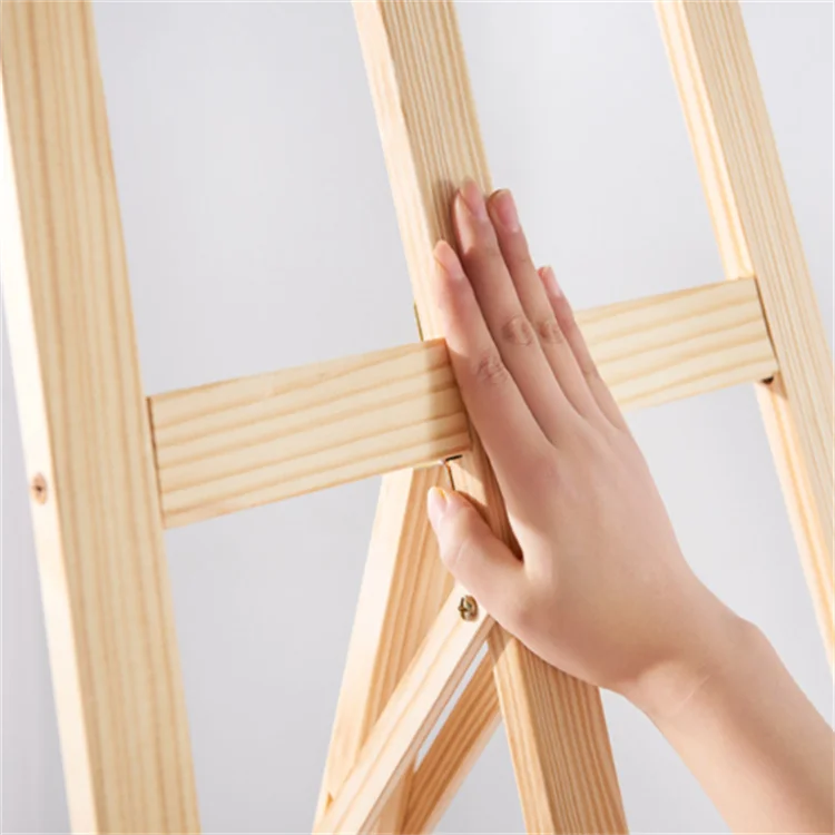 Guaranteed quality moderater price  pine easel wooden painting easle
