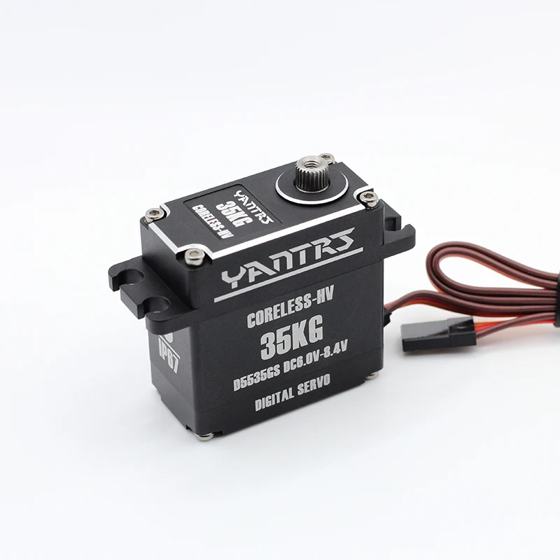 High Torque D5535GS 35kg  Coreless Motor Digital Servo Metal Gear Stainless Steel Gear Waterproof Servo For Robotic