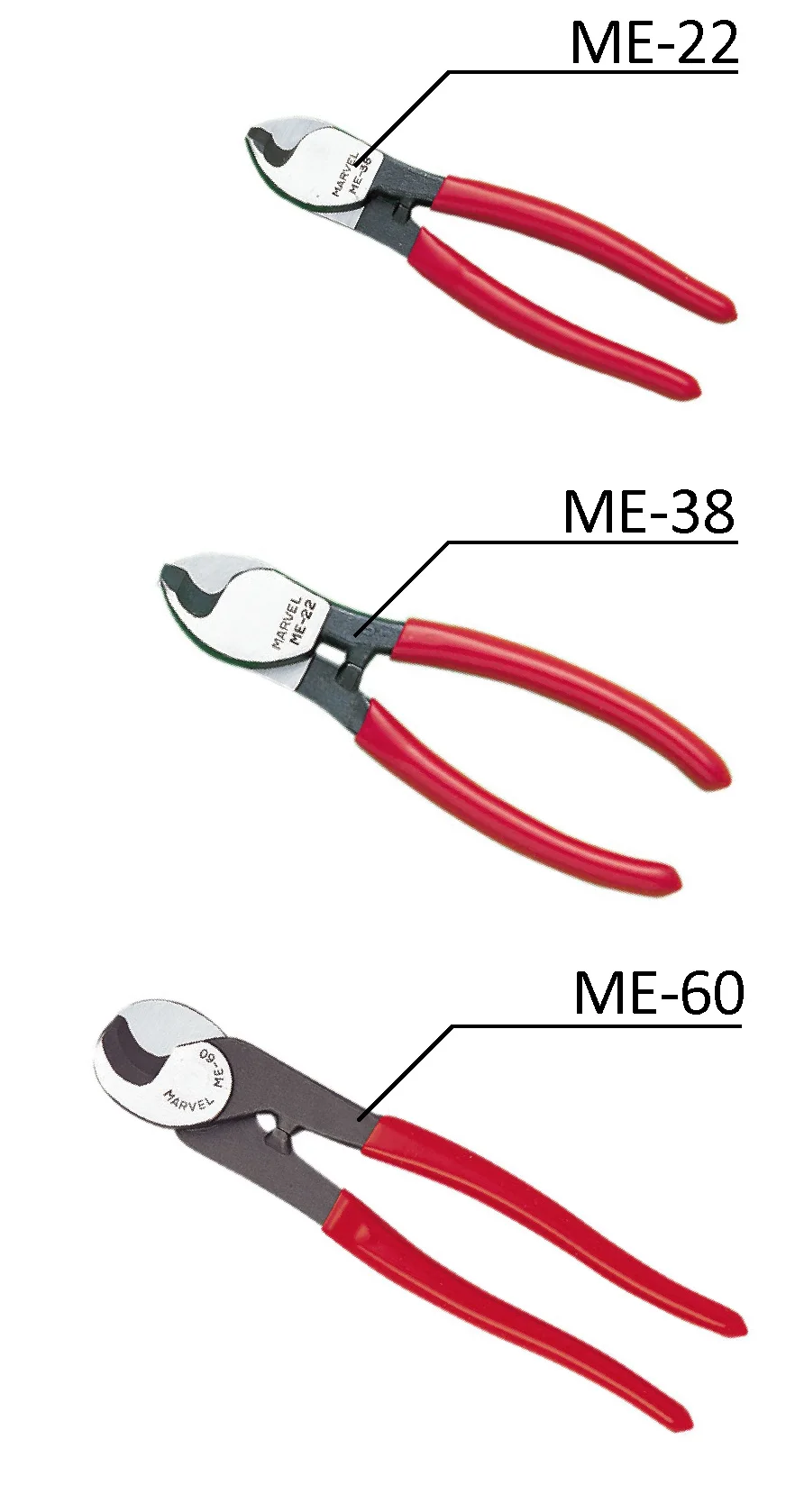 Japanese Hand Tools For Electricians Copper Wire Cable Cutting Tools 22mm2 38mm2 60mm2 Long selling products