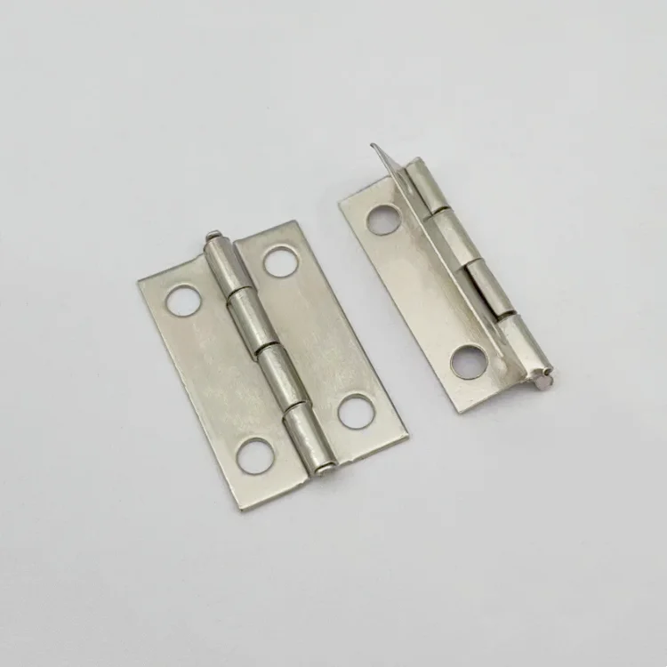Wholesale of flat open small hinges by manufacturers,white chain furniture,wooden boxes,bags,1-inch metal hinge accessories