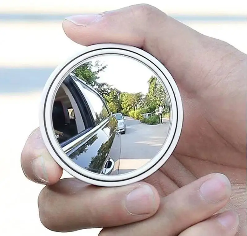 Universal Car Adjustable Rotation Wide Angle Round Convex Rear View Blind Spot Mirror Driving Safety Rearview Auxiliary Mirror