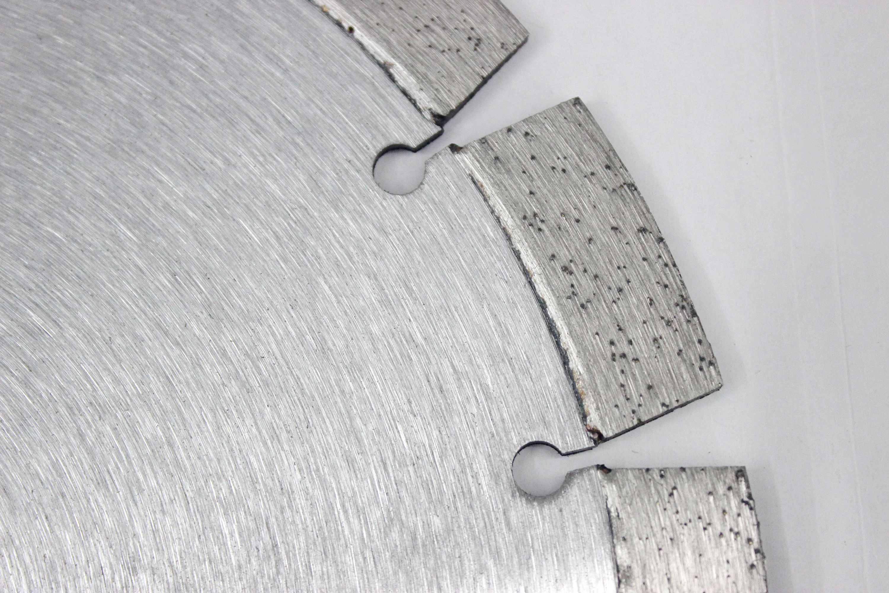 Laser welded 230mm diamond cutter cutting disc reinforced concrete saw blade