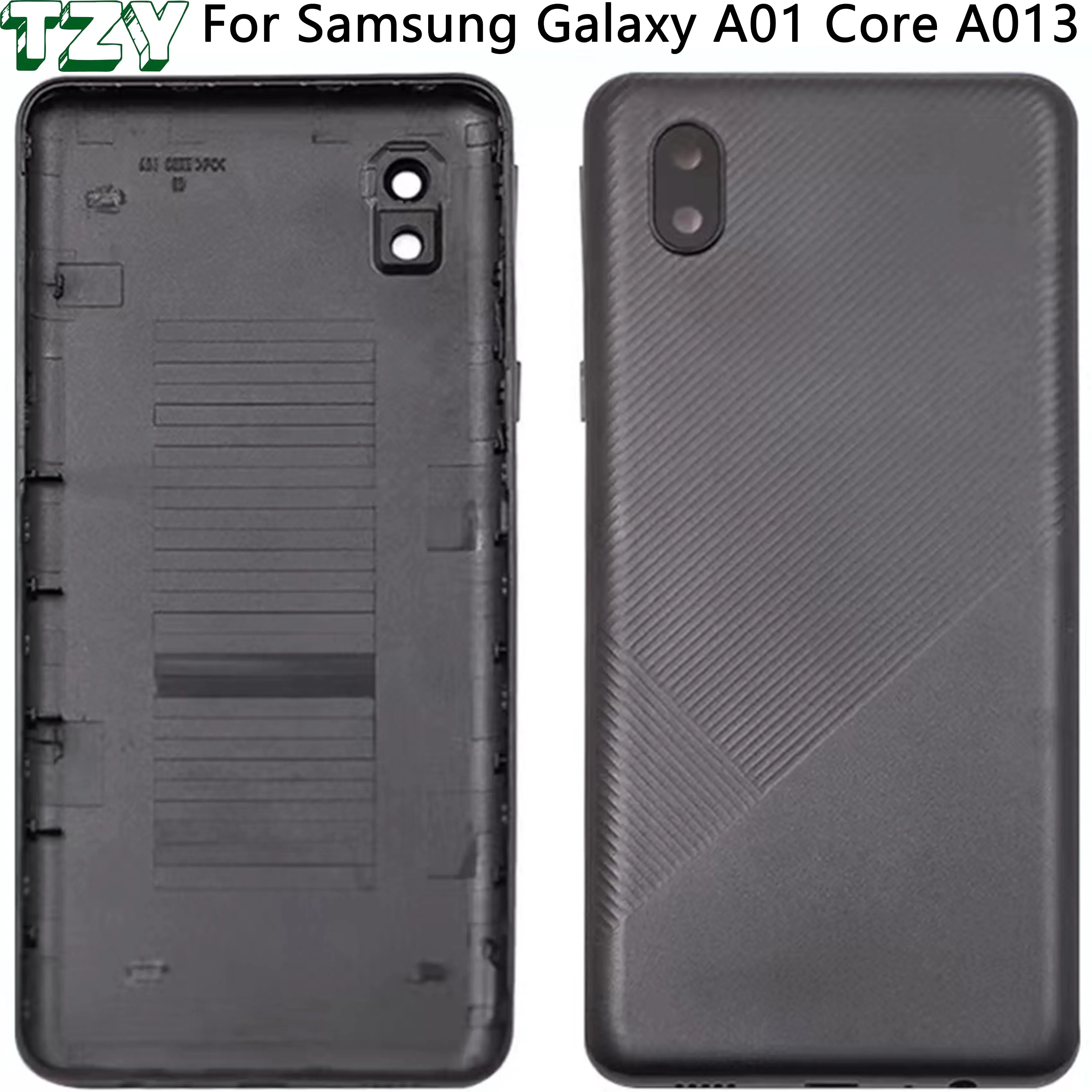 Phone Back Battery Cover For Samsung Galaxy A01 Core A013 Rear Case Door Housing Replacement Parts