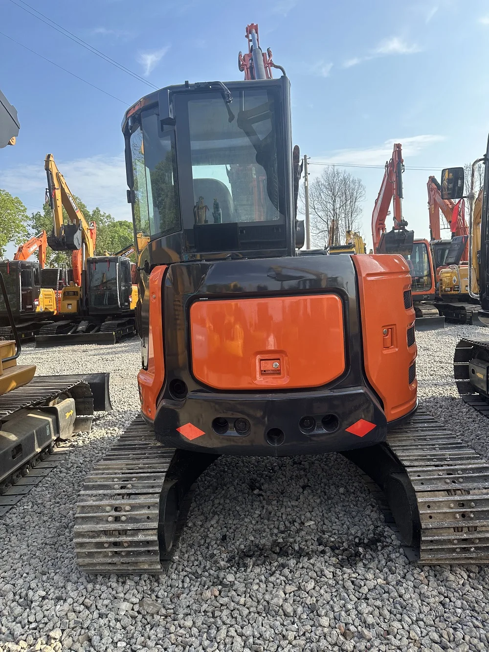 HITACHI ZX 55 Used Digger  5.5 ton Mini second-hand Hitachi  ZX 55 hydraulic excavators With Low Price