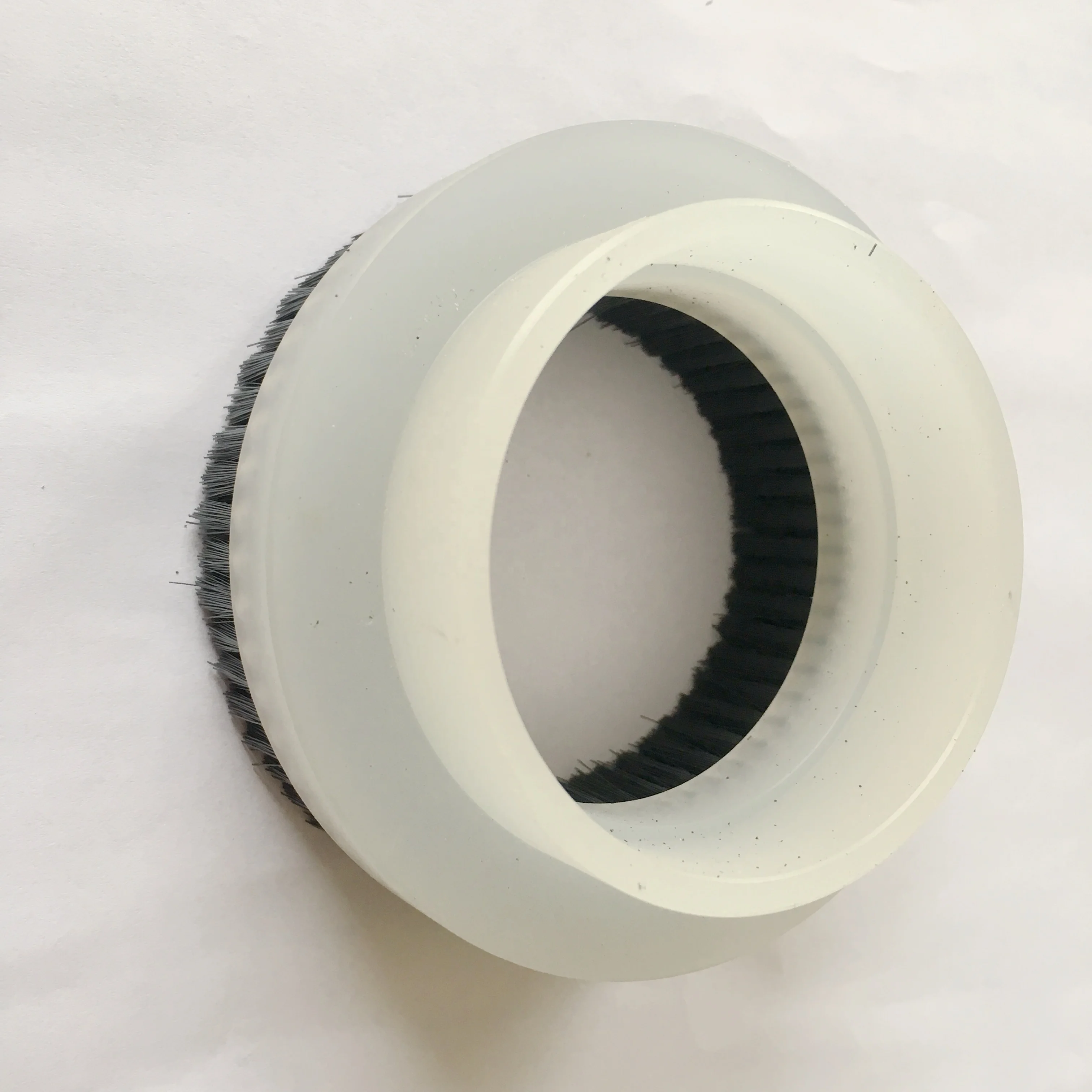 industrial abrasive Nylon wheel brush        circle  cleaning brush