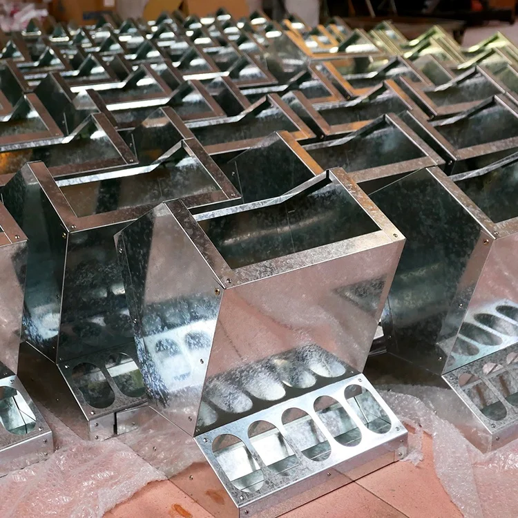 Customized Chicken Farm Poultry Equipment Automatic Feeders Poultry Farming Chicken Feeders