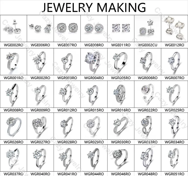 Cazy GH White 5x5mm Princess Cut Moissanite VVS1 Stone Loose Gemstone GRA Moissanite