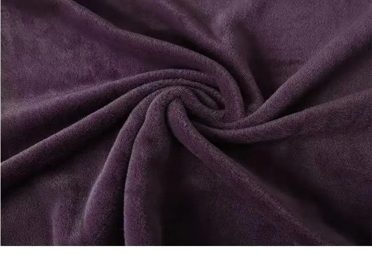 Stock pure color rabbit sable SKS imitation rabbit hair flannelette polyester fabric