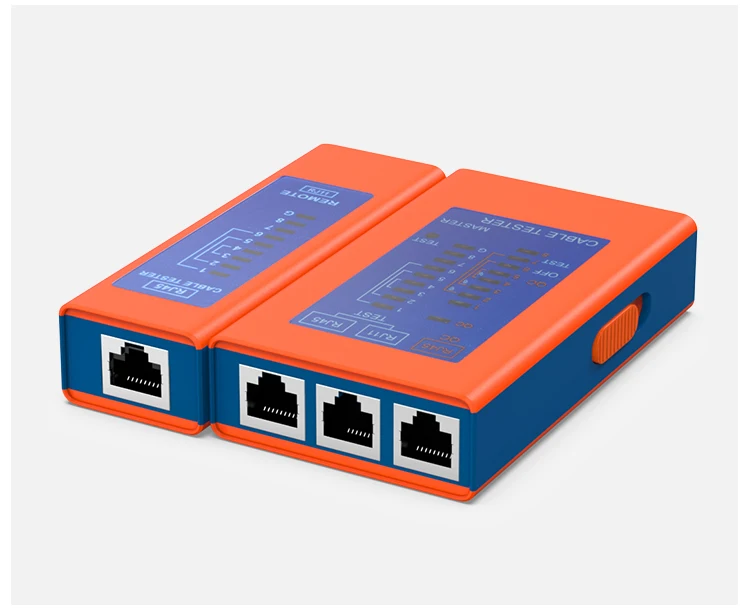 ZHEFAN Factory wholesale Network Line Tester Cat7 rj11 rj45 cable Telephone Line Cable Tester rj45 Network Tester