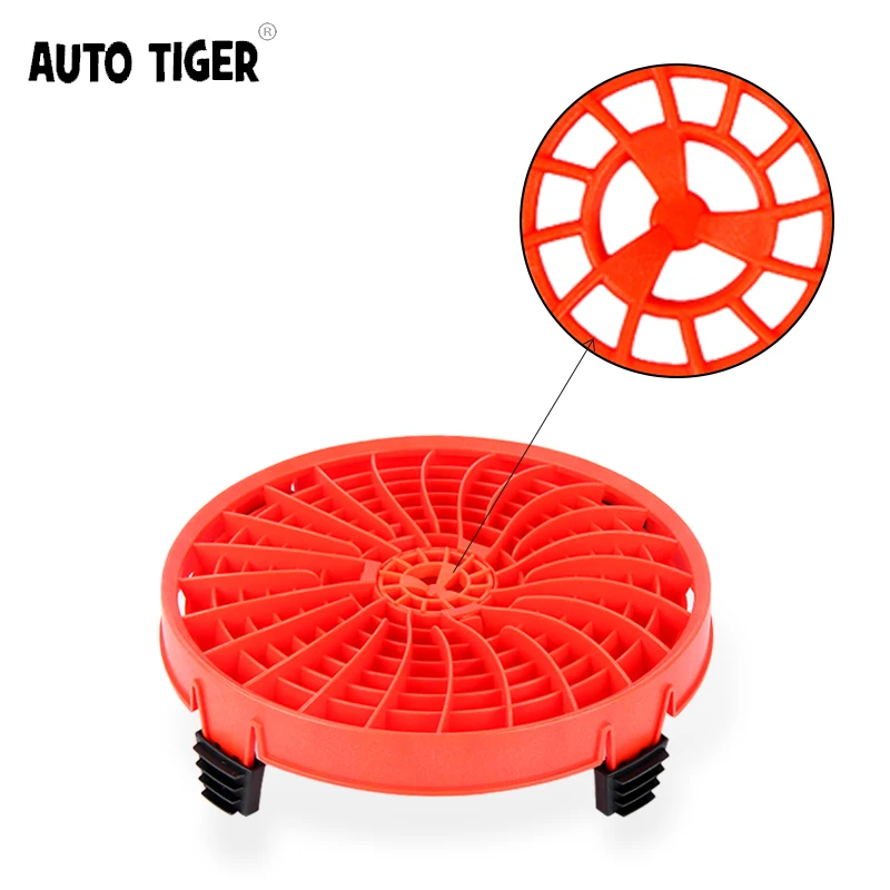 AUTO TIGER New Red  Car Wash Grits Filter Cars Washing Grits Divider Sand Stone Isolation Net Laundry Board Water Bucket Filter