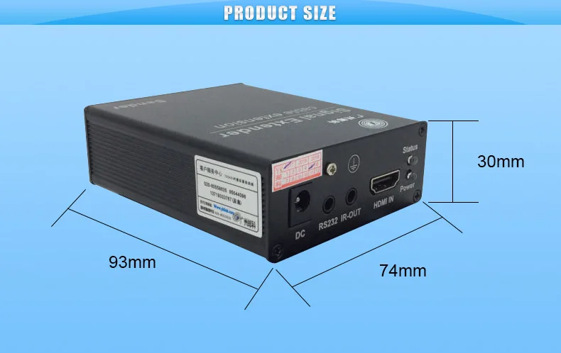 YUCOO 1080p hd mi extender 4k over ethernet ip many to many video transmitter hd mi kvm fiber optic extender 100m rj45 with usb
