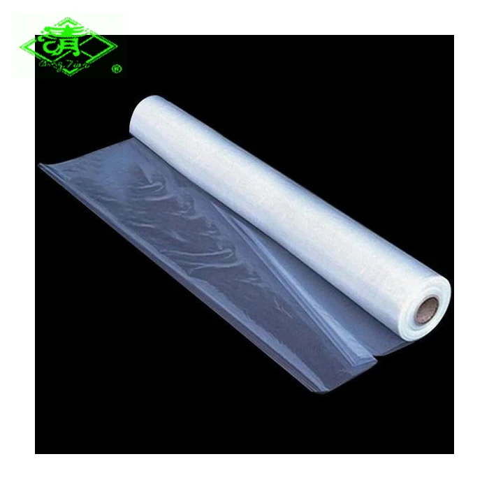 Transparent poly 200 micron tunnel greenhouse film for sale