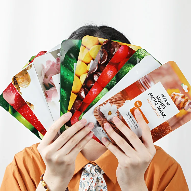 MOOYAM Avocado Rose Moisturizing and Moisturizing facial mask Paste Ginger Plant Fruit Cleaning facial mask Spot Wholesale