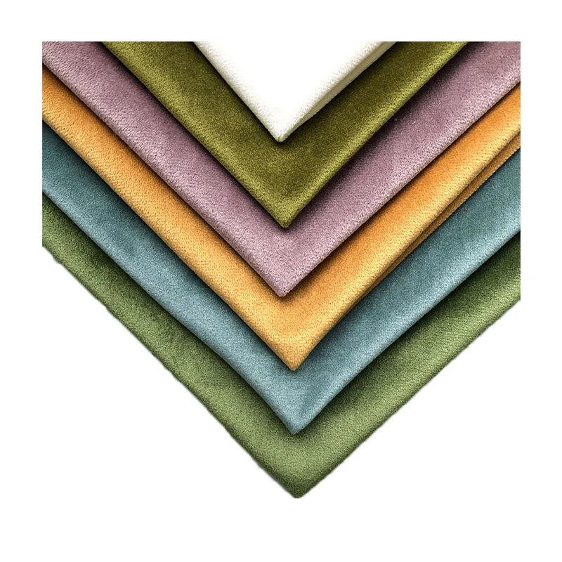 Горячая Распродажа 100% полиэстер 210 г голландская бархатная велюровая ткань Обивка диван подушка занавеска ткань