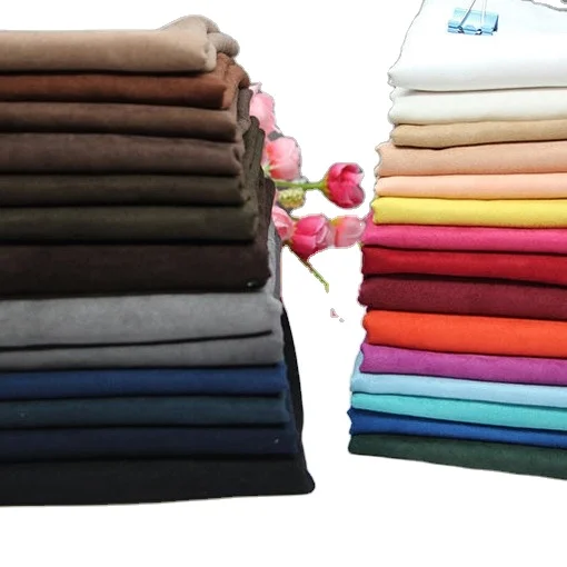 75D * 225D полиэфирная замшевая ткань, куртка, диван, обувь