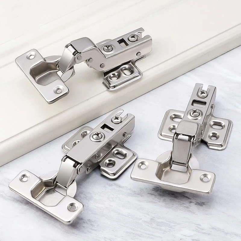 Kitchen Soft Close Door Hinge Shock Absorber For Furniture Cabinet Buffer Closer Furniture Hardware iron Hydraulic Hinge