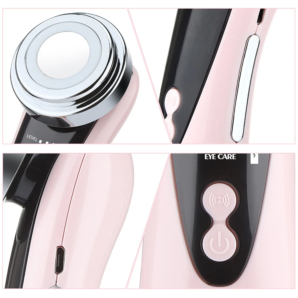 NEW Personal Care Beauty Ladies Home Beauty Face Machine Facial Massage Machine Masajeador Facial Con Iones