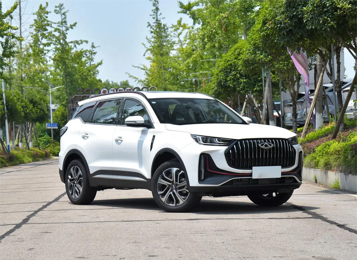 Chery tiggo 7 plus Чемпион 2024 компактный внедорожник 1 6 TGDI DCT 5 мест 2wd 197hp Мощный Большой Космический роскошный новые автомобили для продажи