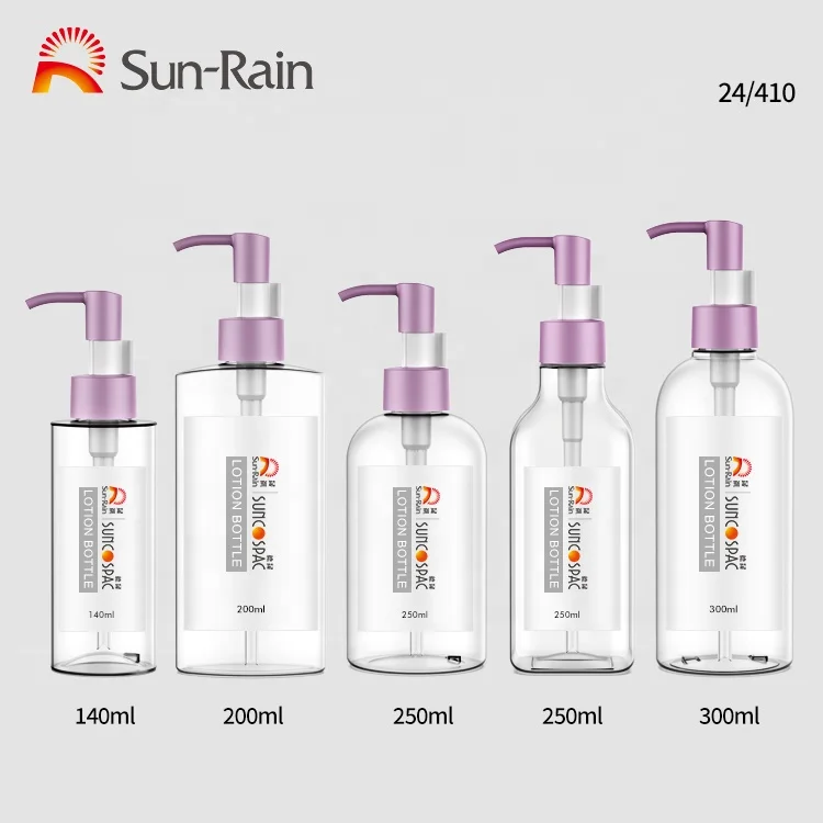Factory Directly Provide Most Popular Color Customized Cosmetic Plastic Clip Lock Lotion Dispenser Pump
