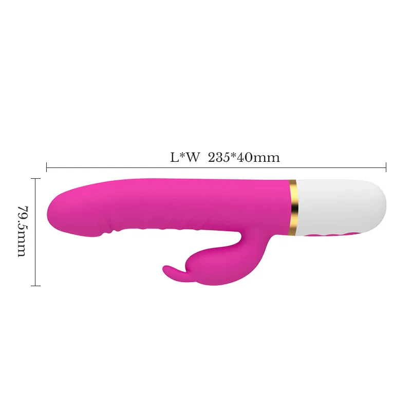 Silicone Realistic Dildo Rabbit Female Vagina G-Spot Adult Sex Toys Clit Dildo Vibrator For Women Woman