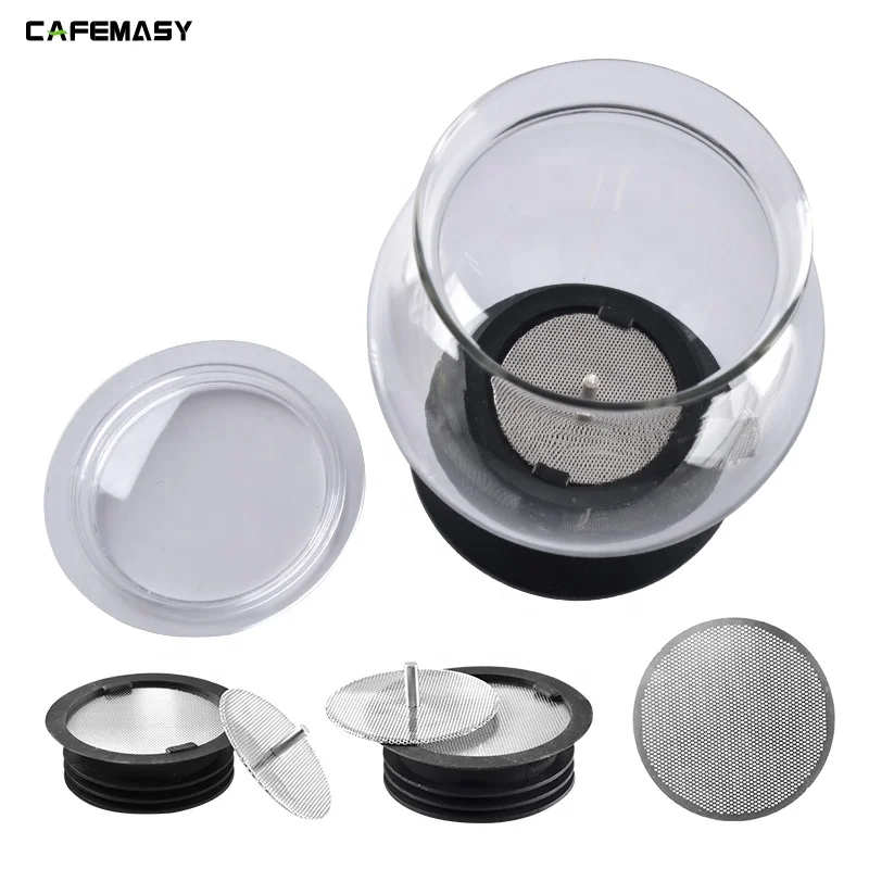 Food Grade 1000Ml Heat Resistant Borosilicate Glass Coffee Dripper Pot Tea Maker Teapot Tea