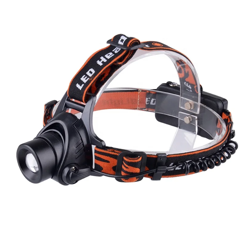 
Explosion Proof 1000 Lumen LED Headlamp Rechargeable Zoom Mining Head Lamp 
