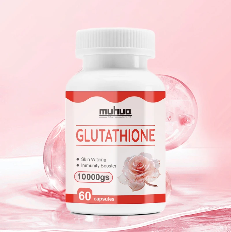 Wholesale and OEM processing from the source factory to support immune and antioxidant skin whitening with glutathione capsules