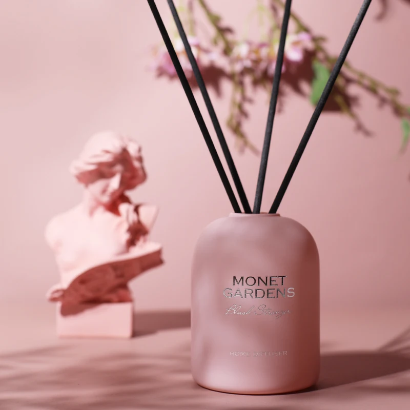 M&sense Peony & Blush Suede Fragrance Scented Long Lasting Reed Perfume Diffuser