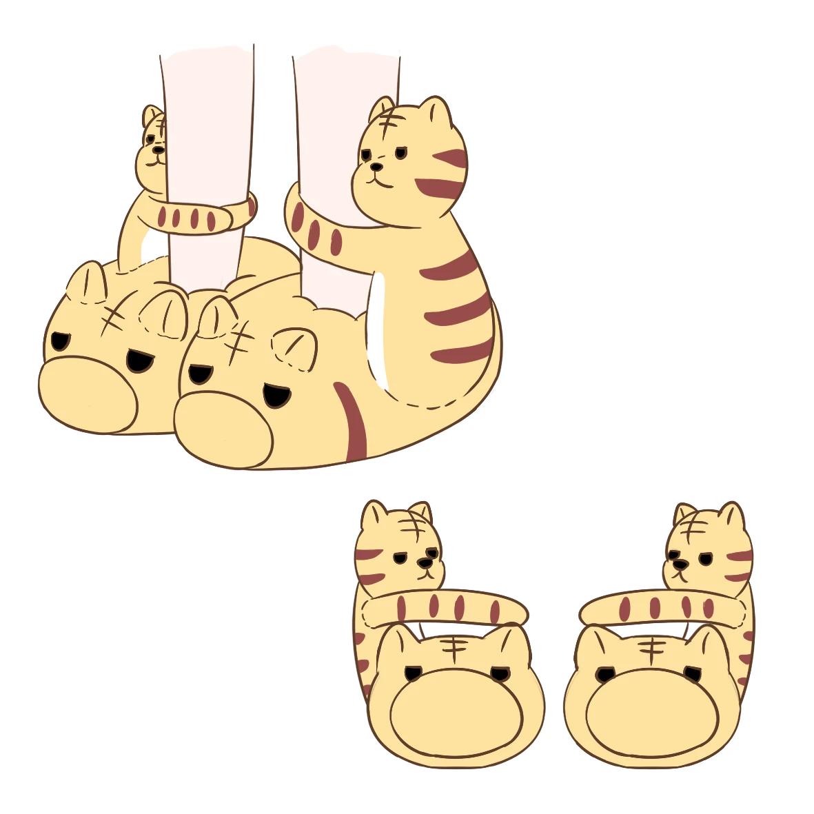 Design Custom winter soft cartoon rat plush home indoor mouse-shaped fur animal print slippers for Unisex