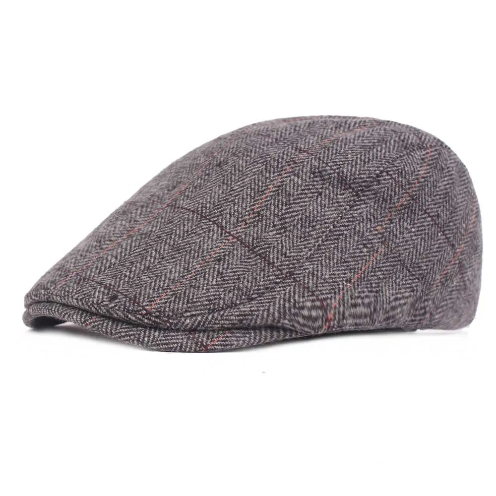 Fashion 2019 Ivy Flat Cap For Men, Popular Western Style Adult Tam Ivy Hats