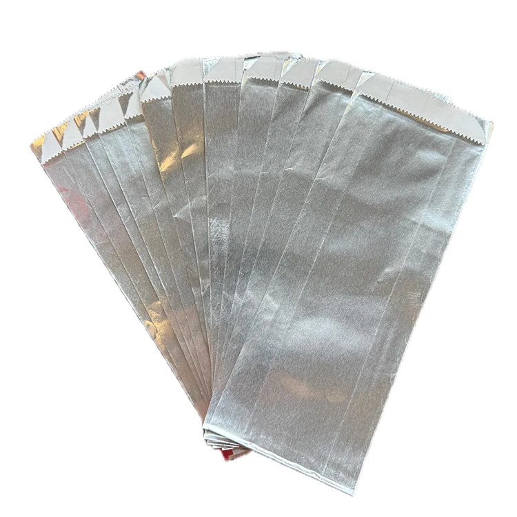 Wholesale Friendly High Quality Custom Logo Printed Biodegradable Oil-Proof Paper Foil Hot Dog Bags