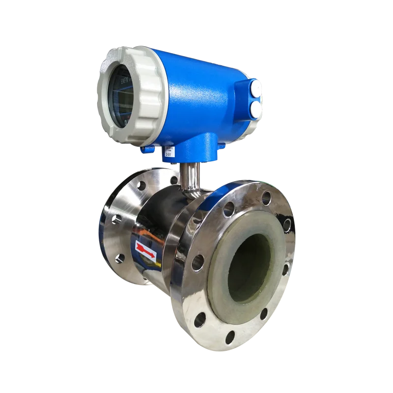 Water Flowmeter With RS485 and Modbus Stainless Steel Electromagnetic Flow Meter