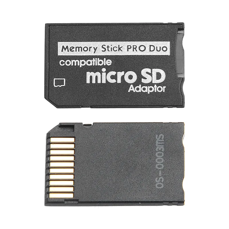Adapter for Micro SD SDHC TF to MS to memory stick Pro Duo for PSP Camera MS card reader high speed converter