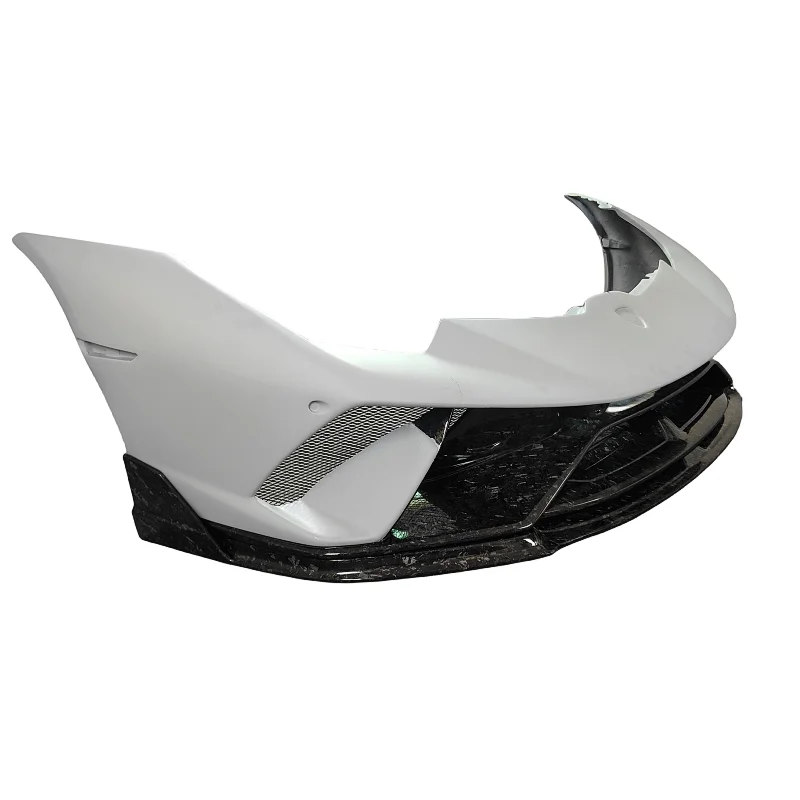 Upgrade Facelift Performance Style Exhaust Engine Cover Car Front Bumper LP610 Body Kit For lamborghini Huracan Bodykit