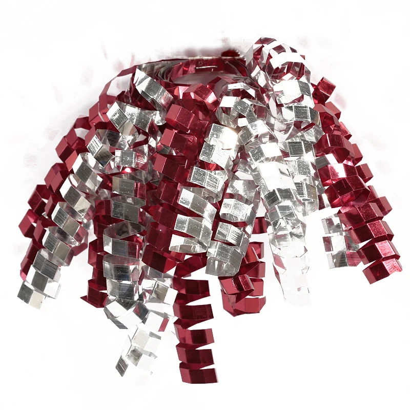 Free Sample Wholesale Curling Ribbon Bow Gift wrapping Pull Curly Bows for Christmas Festival decoration