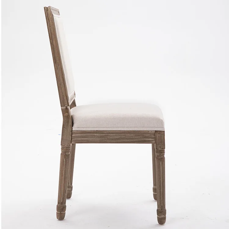 Latest Design Modern Home Luxury Furniture Upholstered Wooden Dining Chairs