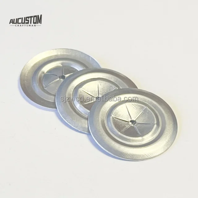 Galvanized Steel 30mm Round Self Locking Washer Fix Insulation Nail