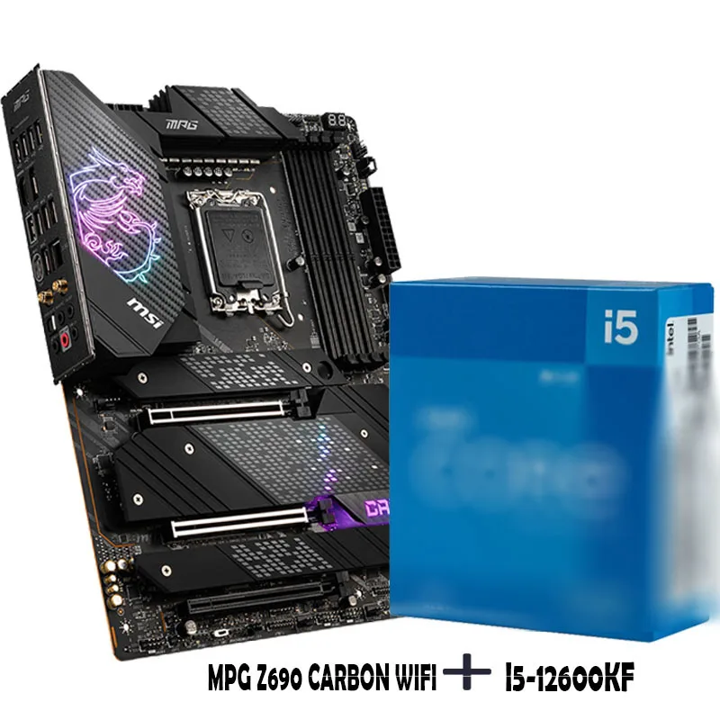 MSI MPG X570 GAMMING край материнской платы + I5-12600KF процессор поддерживает