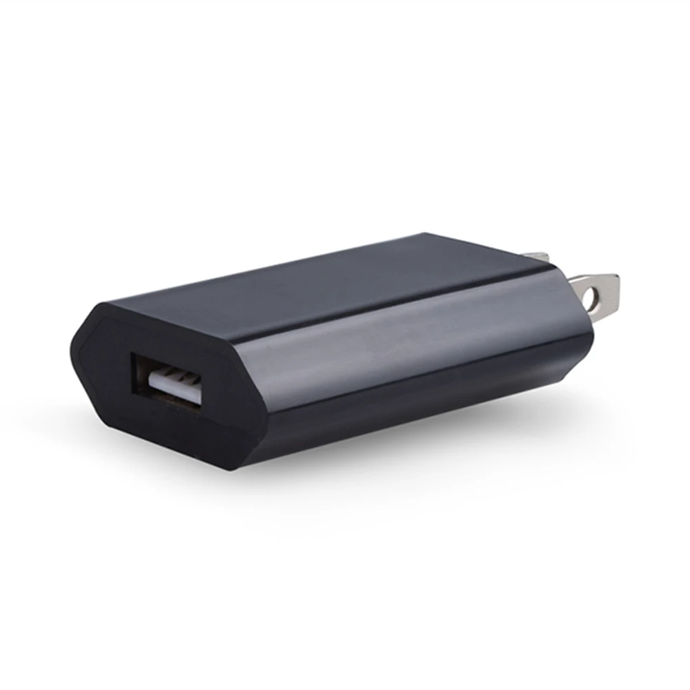  Плоское настенное зарядное устройство USB-адаптер с вилкой для ЕС/США 5 в 1 А портативное домашнее