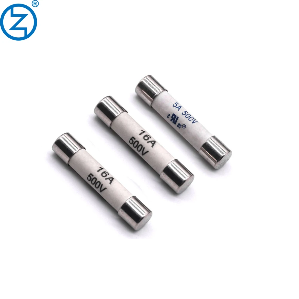  Цилиндрический керамический 1 amp предохранитель UL 5x20 6x32 125V 250V 500V 600V