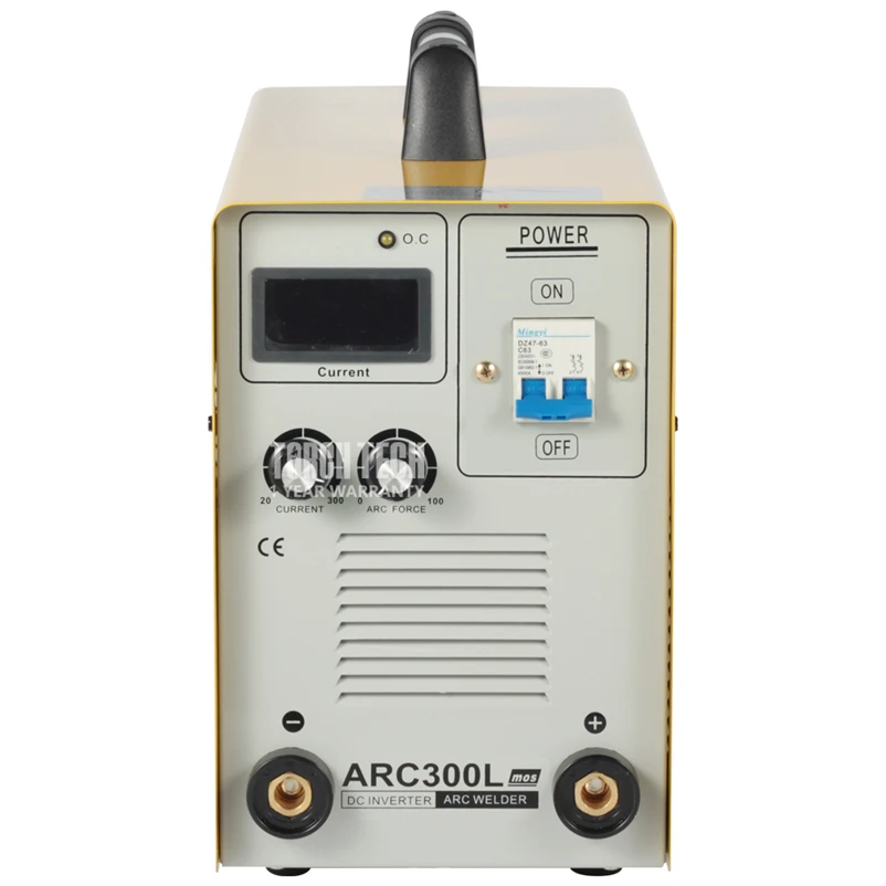 Dual Voltage 3 Phase 230V 415V Mma Inverter Arc 300 Amp Heavy Duty Industrial Welding Machine