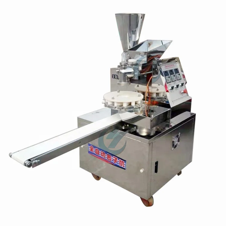 Good Quality Automatic Momo Dumpling Maker Steam Stuffing Bun Bao Baozi Making Machine