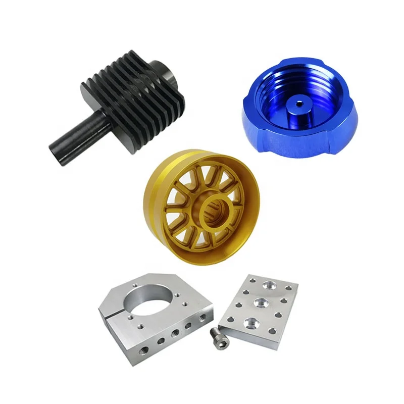 custom cnc high precision  stainless steel hard anodized brass turning milling mental pom parts