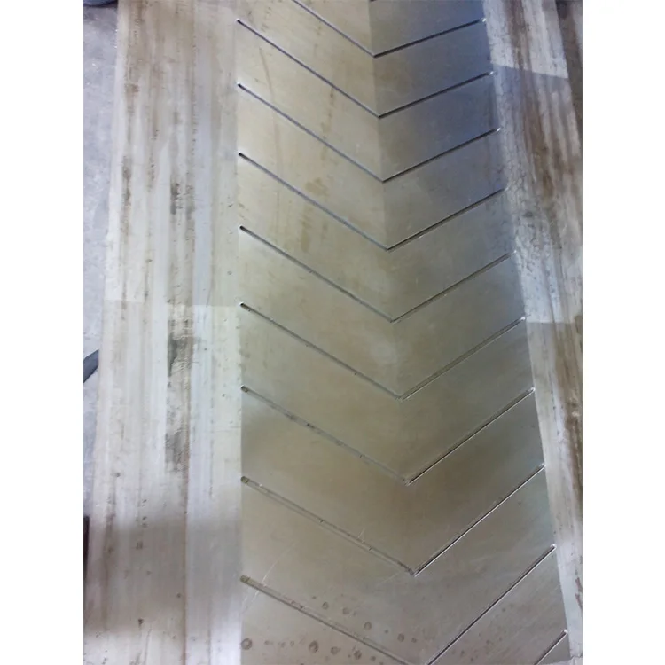 Высокое качество EP Ткань шеврон сумки Конвейер Пояса