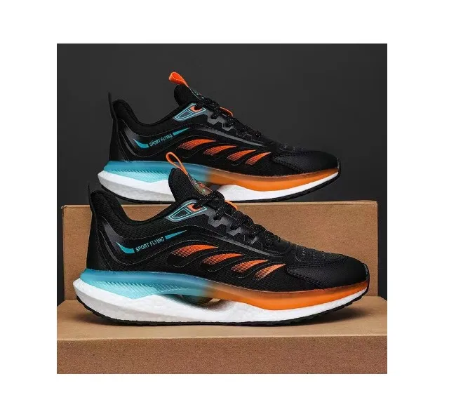 2024 men new casual mesh breathable sport sneaker shoes cheap wholesale shoes for men walking shoes