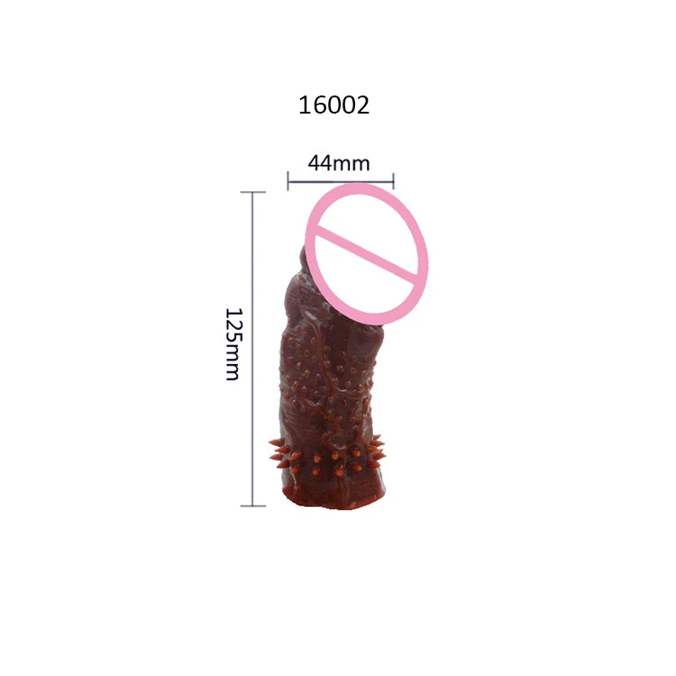 8 Style Penis Extender Condom Cock Sleeve Penis Enlarger