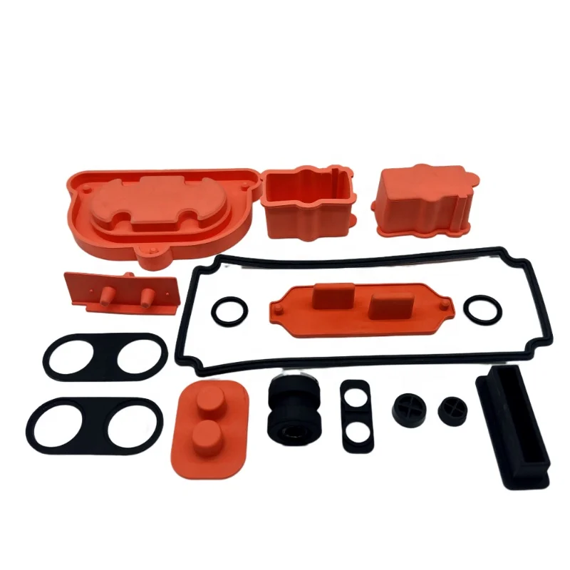 custom molded silicone rubber grommet gasket  Sealed waterproof  ring feet