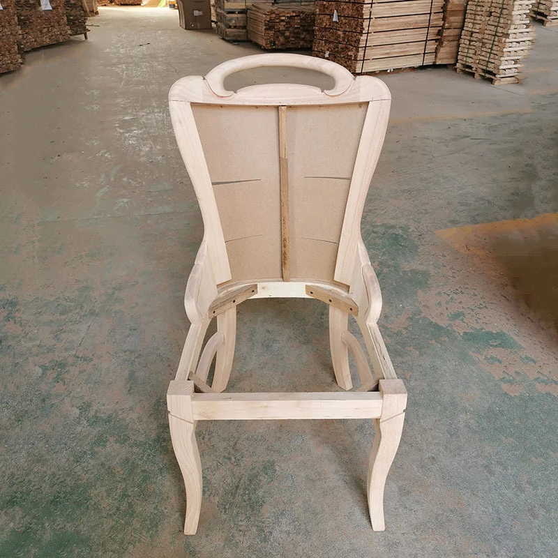 Деревянные части стула деревянные рамы стула деревянный обеденный стул во французском стиле