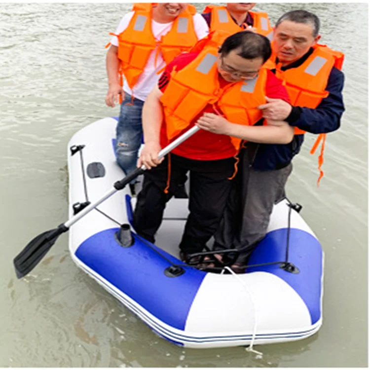 Hot Selling Inflatable Water Rowing Boat Air Folding Kayak For 3-4 Persons